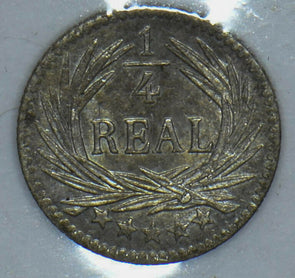 Guatemala 1895 1/4 Real 190794 combine shipping