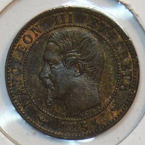 France 1853 W Centime Eagle animal 491262 combine shipping