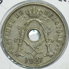 Belgium 1927 25 Centimes 0 240920 combine shipping