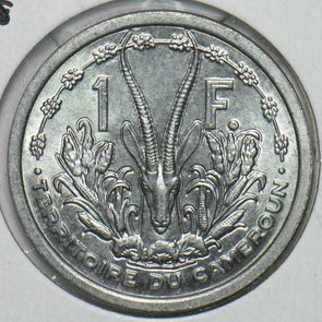 France 1948 Franc Gazelle animal Cameroon 197017 combine shipping