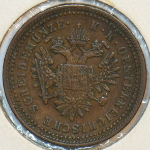 Austria 1851 Kreuzer Eagle animal 151711 combine shipping