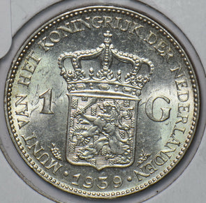 Netherlands 1939 Gulden Lion animal 295146 combine shipping