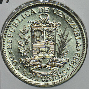 Venezuela 1989 2 Bolivares 196762 combine shipping