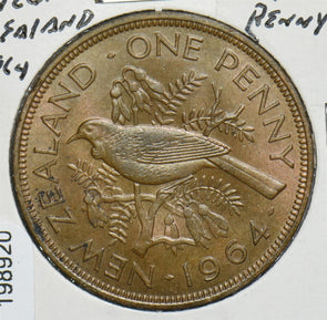 New Zealand 1964 Penny Tui Bird 198920 combine shipping