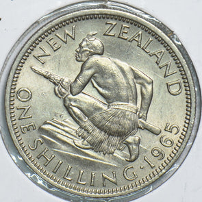 New Zealand 1965 Shilling 198200 combine shipping