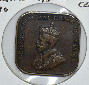 Straits Settlements 1920 George V Cent 291111 combine shipping