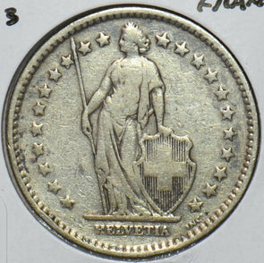 Switzerland 1913 2 Francs 151167 combine shipping