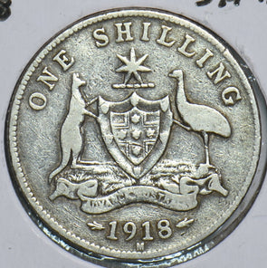 Australia 1918 M Shilling 198832 combine shipping