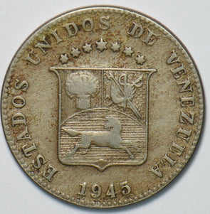 Venezuela 1945 12 1/2 Cents Horse animal 294973 combine shipping