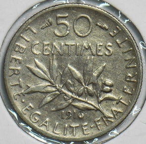 France 1916 50 Centimes 152907 combine shipping