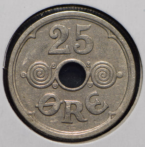 Denmark 1954 25 Ore  901490 combine shipping
