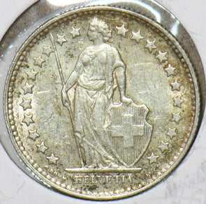 Switzerland 1953 1/2 Franc 151092 combine shipping