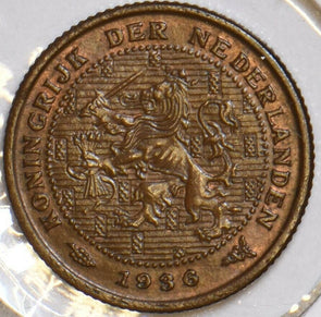 Netherlands 1936 1/2 Cent 903755 combine shipping
