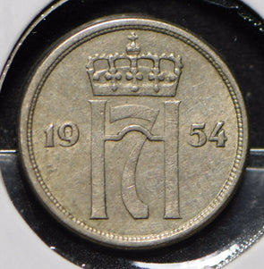 Norway 1954 10 Ore  900310 combine shipping