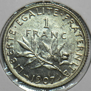 France 1907 Franc 298017 combine shipping
