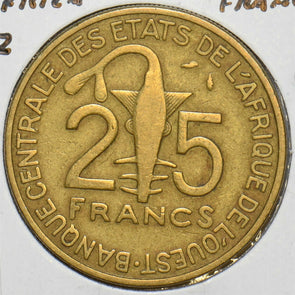 West African States 1982 25 Francs 903860 combine shipping