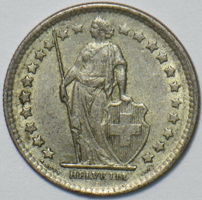 Switzerland 1962 1/2 Franc 151590 combine shipping