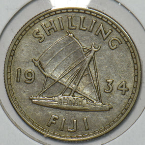 Fiji 1934 Shilling 195624 combine shipping