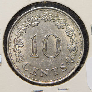 Malta 1972 10 Cents  901306 combine shipping