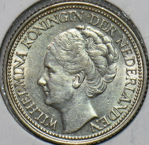 Netherlands 1939 25 Cents 294966 combine shipping