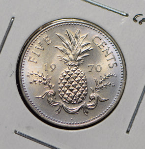 Bahamas 1970 5 Cents  191263 combine shipping