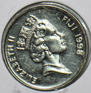 Fiji 1998 5 Cents 903882 combine shipping