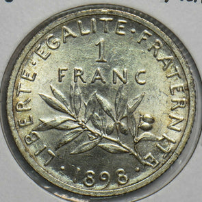 France 1898 Franc 298027 combine shipping