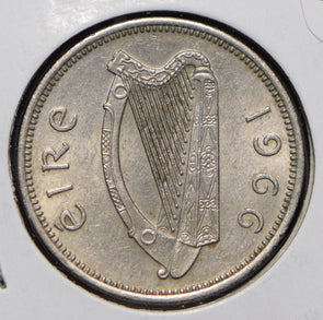 Ireland 1966 Shilling Bull animal  291725 combine shipping