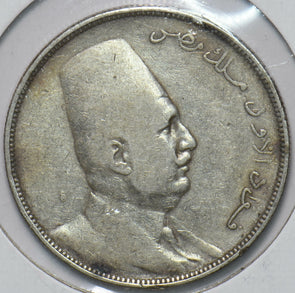 Egypt 1923 AH1352 10 Piastres 292716 combine shipping