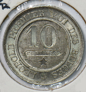 Belgium 1861 10 Centimes Lion animal 490131 combine shipping