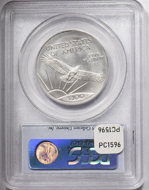 2005 Platinum Statue of Liberty 100 Dollars 1oz PCGS MS69 PC1596