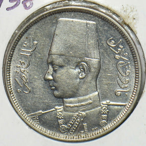 Egypt 1938 1357AH 5 Milliemes 240409 combine shipping
