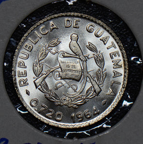 Guatemala 1964 10 Centavos BU 190370 combine shipping