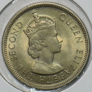 Seychelles 1954 1/2 Rupee 297361 combine shipping