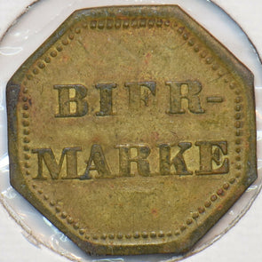 Germany 1900 ~70 Beer token BIER MARKE 296186 combine shipping