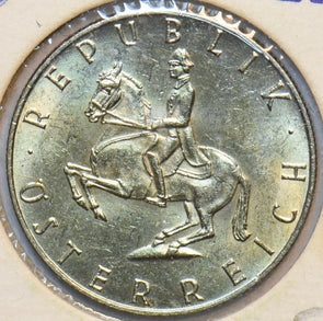 Austria 1960 5 Schilling Horse animal 192856 combine shipping