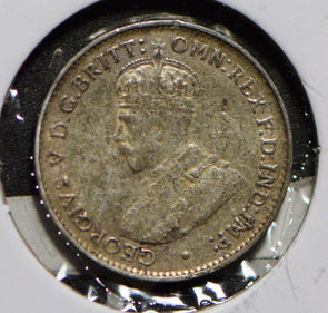 Australia 1926 3 Pence Kangaroo animal Emu  292028 combine shipping