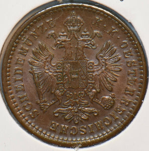 Austria 1879 Kreuzer Eagle animal 193411 combine shipping