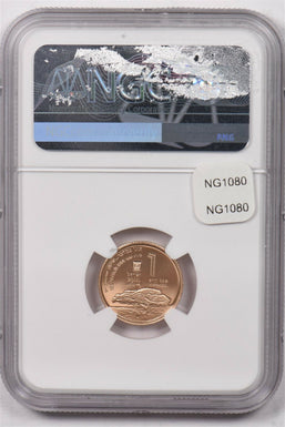 Israel 2000 New Sheqel gold Wild goat animal NGC Proof 70 Ultra Cameo 0.1oz gold
