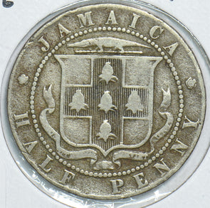 Jamaica 1926 1/2 Penny 198489 combine shipping