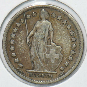 Switzerland 1882 1/2 Franc 295573 combine shipping