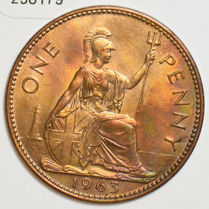 Great Britain 1963 Penny 298179 combine shipping