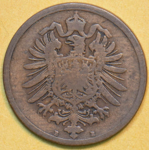 Germany 1874 2 Pfennig Eagle animal 902339 combine shipping