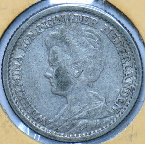 Netherlands 1919 25 Cents 902543 combine shipping