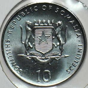 Somalia 2000 10 Shillings Ox animal Asian Astrology Series 190665 combine shippi