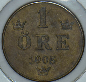 Sweden 1905 1 Ore 290602 combine shipping