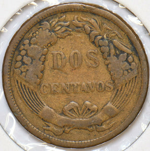 Peru 1895 2 Centavos 196618 combine shipping