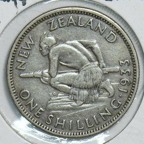 New Zealand 1933 Shilling 197997 combine shipping