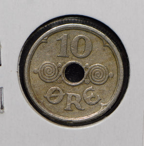 Denmark 1925 10 Ore  901384 combine shipping