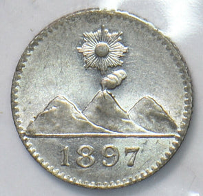 Guatemala 1897 1/4 Real 490149 combine shipping